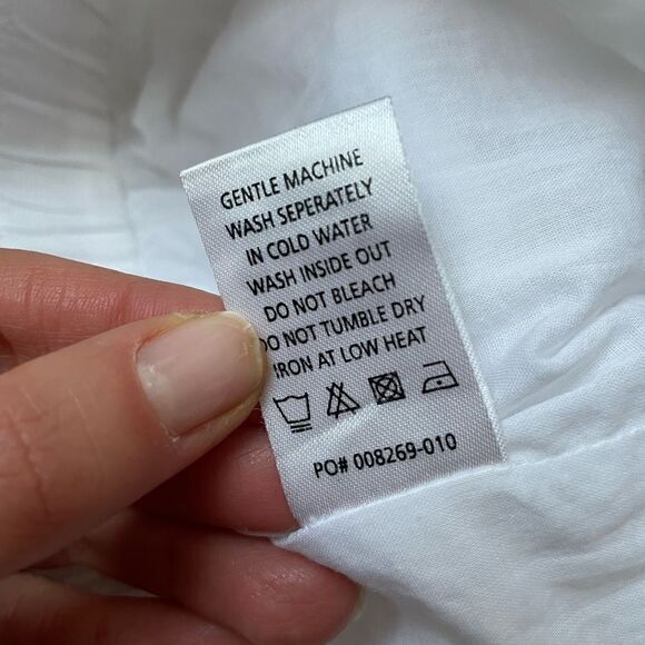 Show me Your Mumu Disilvio Shorts White Linen Size S NWOT - Picture 9 of 12